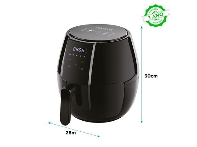 Fritadeira Airfryer Digital Gadnic 4 Litros 110V - 4
