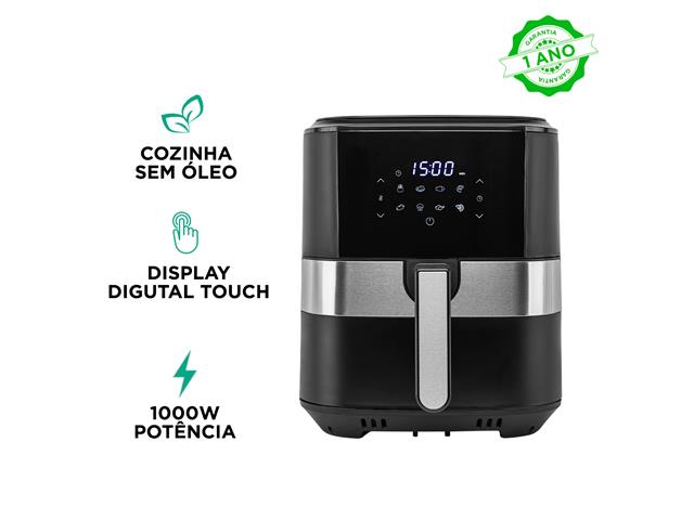 Fritadeira Airfryer Family Digital Gadnic 6.5 Litros 110V - 1
