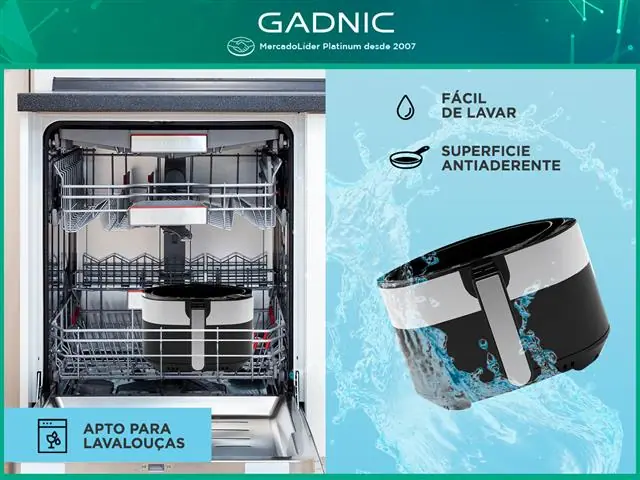 Fritadeira Airfryer Family Gadnic 6.5 Litros - 3