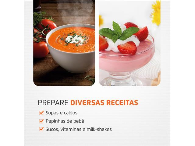 Mixer Pratic Mondial M-15-W Branco 200W 110V - 2