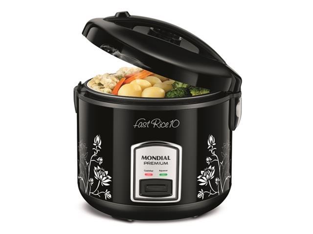 Panela Elétrica de Arroz Mondial PE-44-10X Fast Rice 10 Xícaras 110V - 1