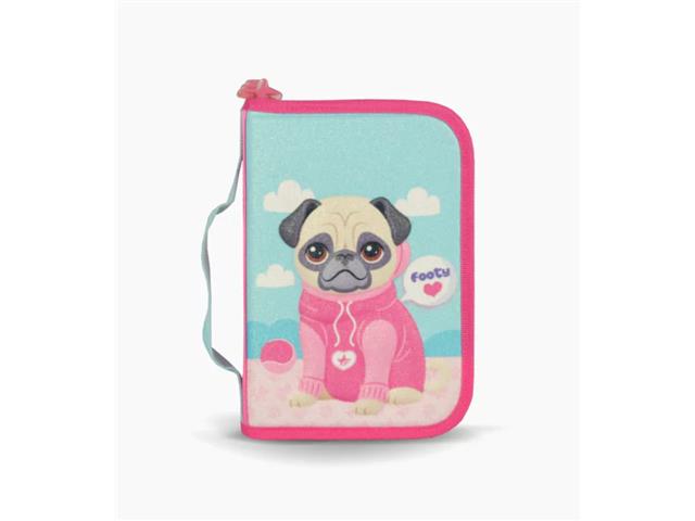 Cartuchera FOOTY desplegable Puppy