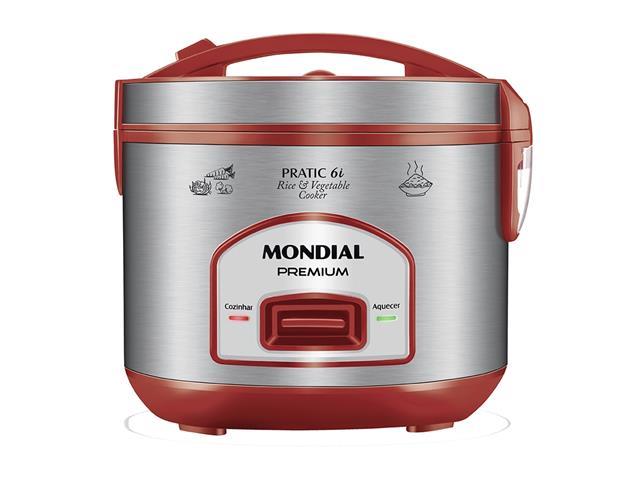 Panela Elétrica de Arroz Mondial PE-45-6X Pratic 6 Xícaras 110V - 2