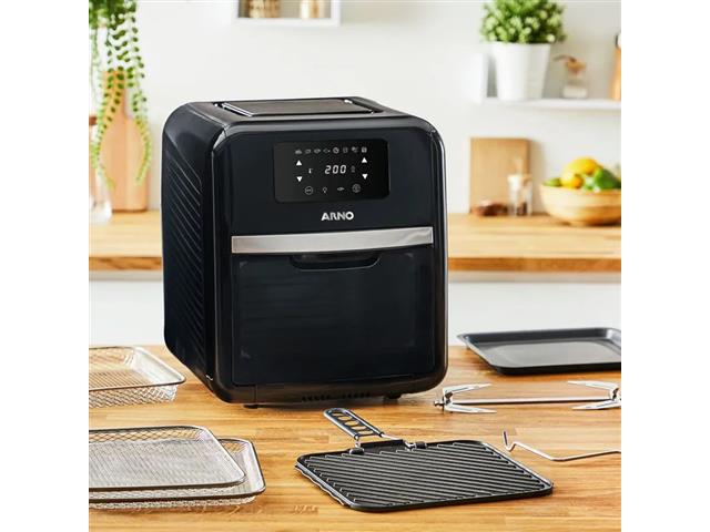 Fritadeira Airfry Oven e Grill Arno UFE9 Expert Digital 11L Preta 110V - 4