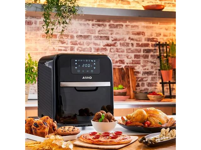 Fritadeira Airfry Oven e Grill Arno UFE9 Expert Digital 11L Preta 110V - 5