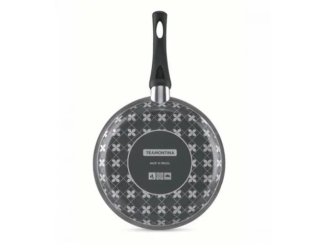 Sartén Paris con Espátula, 24cm, 1.2L, Antiadherente, Aluminio, Negro