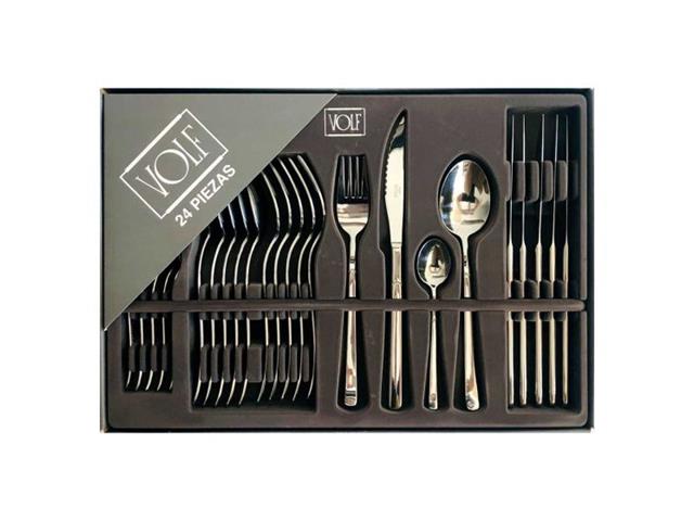 Set de Cubiertos Volf Focus Box 24 Piezas