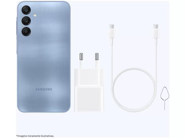 Smartphone Samsung Galaxy A25 5G 256GB 6.5" TriplaCâm 50+5+2MP Azul - 9