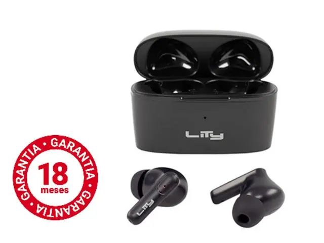 Fone Bluetooth 5.3 Cancelamento de Ruído Ambiente TWS Lity Preto T12