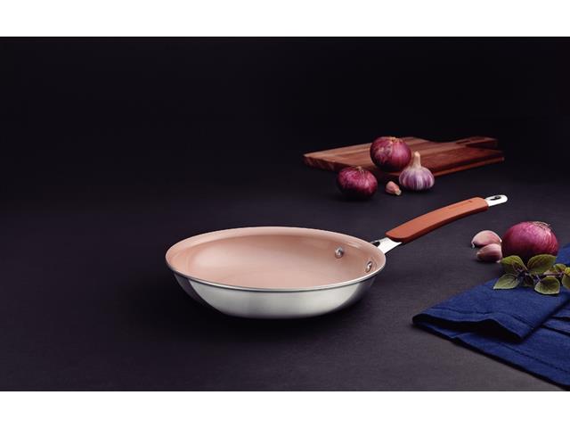 Frigideira Tramontina Romagna Interno Cerâmico Marfim 20CM - 2