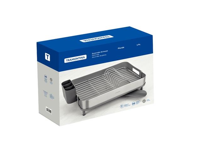 Escorredor de Louça Tramontina em Aço e Polipropileno - 6