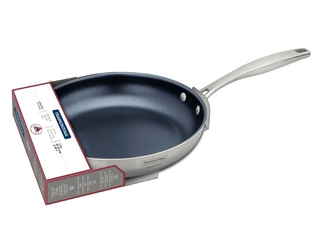 Frigideira Tramontina Grano Inox Interno Cerâmico Grafite 30CM - 1