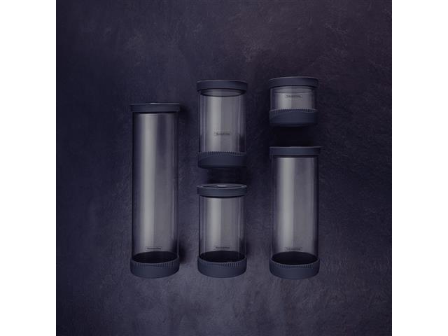 Jogo de Potes de Vidro Herméticos Tramontina Borossilicato com Tampa - 2