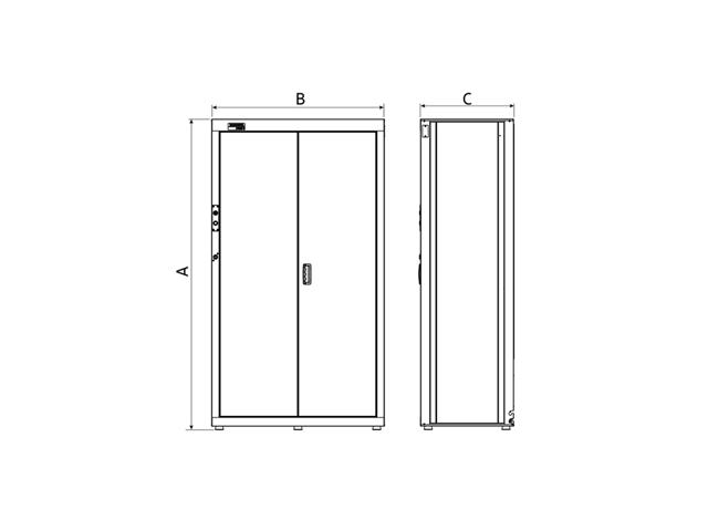 Armário Smart System Tramontina PRO para Ferramentas 44972/001 - 2