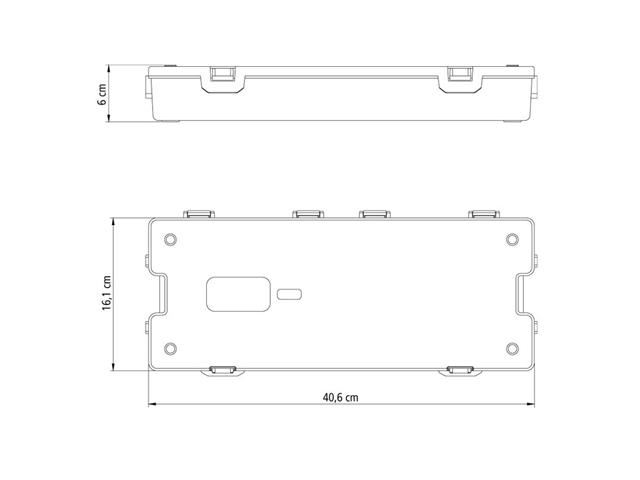 Organizador Tramontina Plástico 16" - 2