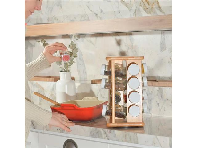 Organizador de Temperos Giratório OU Keep 17 Peças - 1