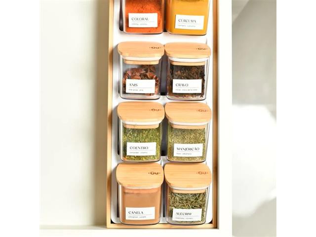 Organizador de Temperos OU Keep 9 Peças - 1