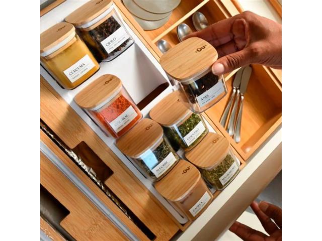 Organizador de Temperos OU Keep 9 Peças - 2