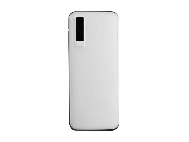 Batería Emergencia Power Bank 20.000 MHZ 3 Puertos Blanco