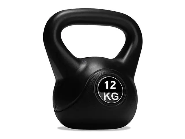 Pesa Kettlebell Mancuerna Rusa Mango Metálico 12 KG