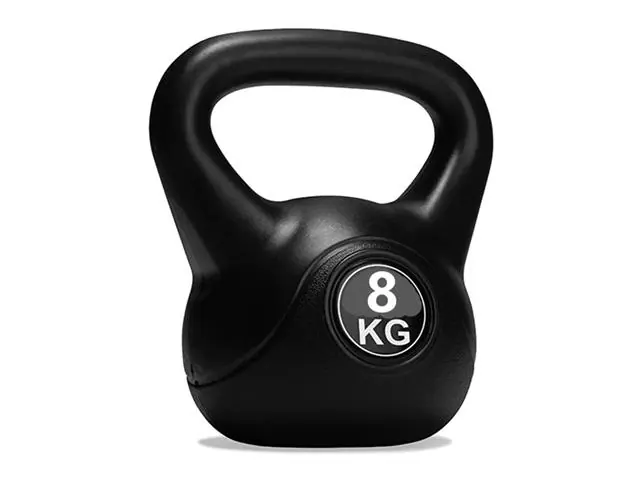 Pesa Kettlebell Mancuerna Rusa Mango Metálico 8 KG