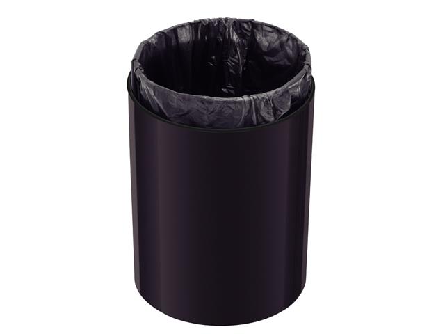 Lixeira Tramontina Útil em Inox Revestimento Especial Black Matte 5L - 1