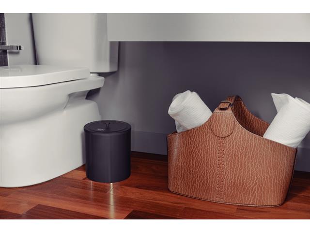 Lixeira Tramontina Útil em Inox Revestimento Especial Black Matte 5L - 4