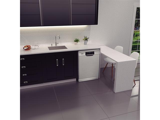 Lava-Louças Tramontina Inox S15X 60 com 8 Programas e 6 Funções 220V