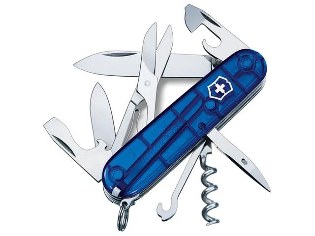 Navaja Climber 91mm 14 Fun Azul Trans.