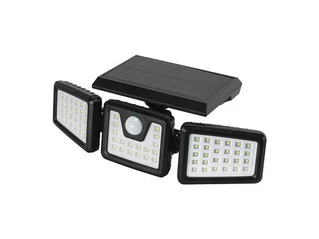 Luminario Solar LED 7 W con sensor de movimiento, Volteck