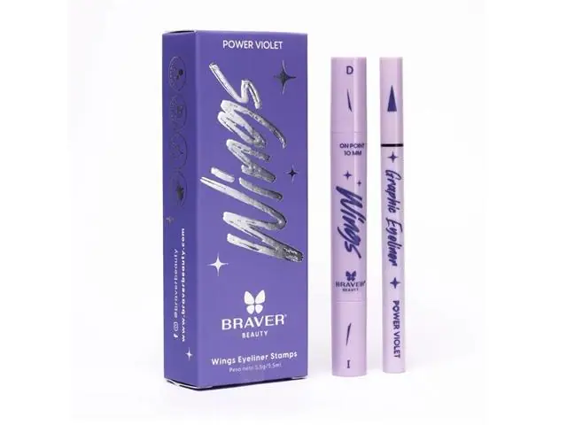 Kit delineador Wings Eyeliner Stamps - Power Violet
