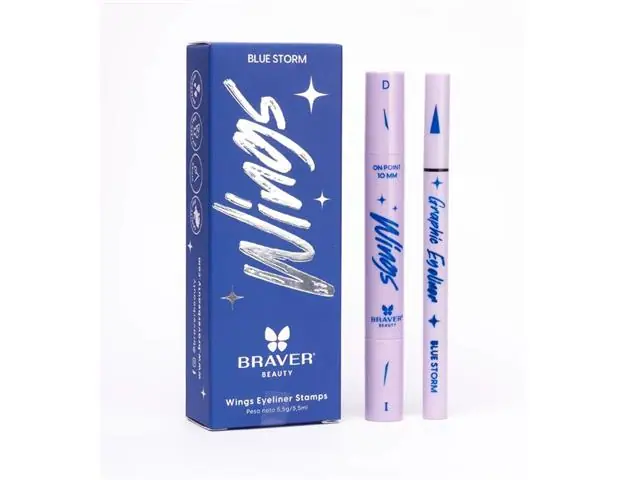 Kit delineador Wings Eyeliner Stamps - Blue Storm
