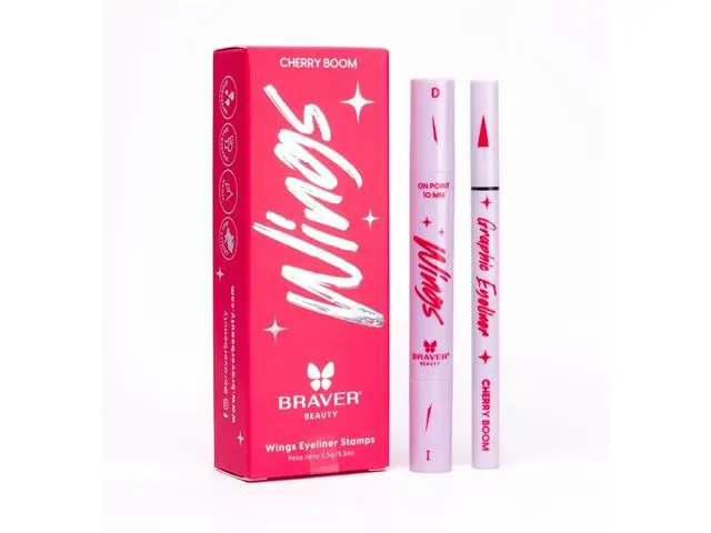 Kit delineador Wings Eyeliner Stamps - Cherry Boom