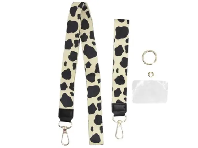 Strap para celular Cow Crema