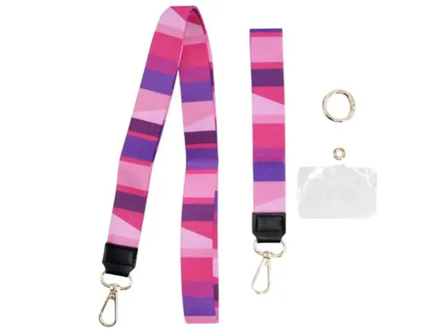 Strap para celular Geométrico Fucsia