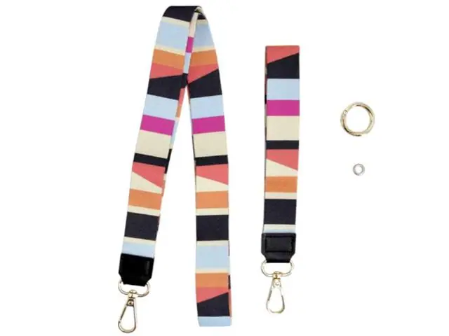 Strap para celular Geométrico multicolor