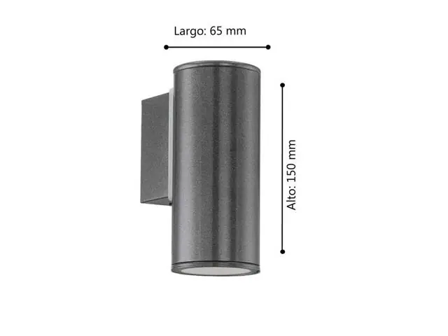 Aplique Eglo Riga Café Antiguo 2X2,8W