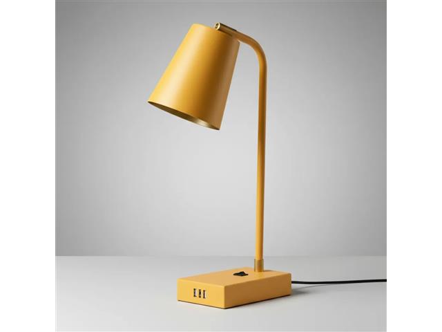 Luminária de mesa Ocanova USB A TUTTO Cor Cor Laranja Brilho - 5