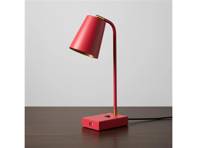 Luminária de mesa Ocanova USB A TUTTO Cor Laranja Fosco - 6