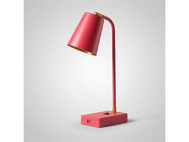 Luminária de mesa Ocanova USB A TUTTO Cor Rosa - 1