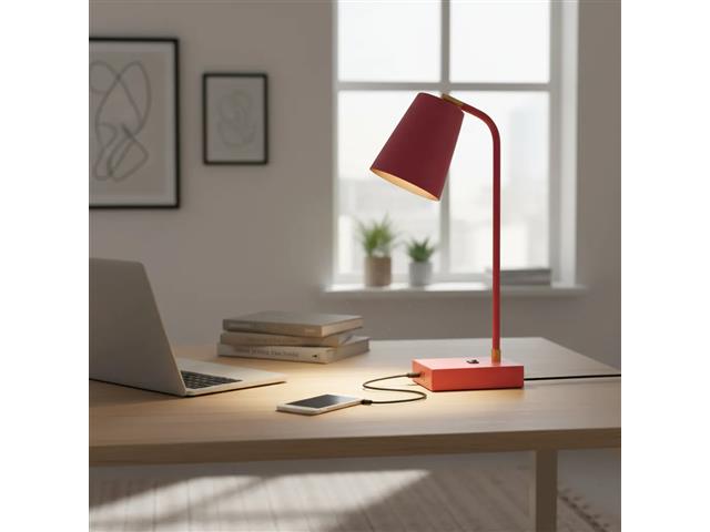 Luminária de mesa Ocanova USB A TUTTO Cor Rosa - 3