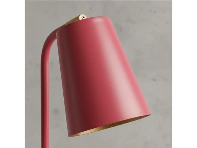 Luminária de mesa Ocanova USB A TUTTO Cor Rosa - 4