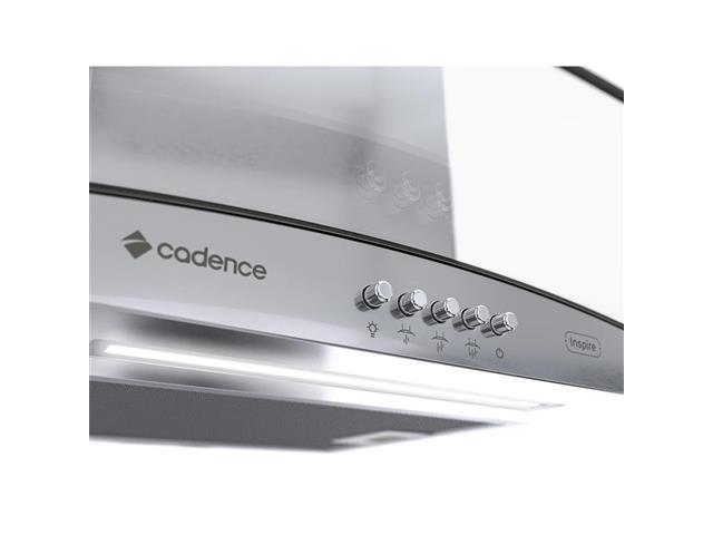 Coifa Cadence Cfa365 Parede Vidro Curvo 60Cm 110V - 3