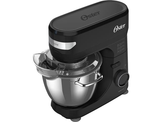 Batedeira Planetaria Oster Obat641 Preta Inox 110V - 1