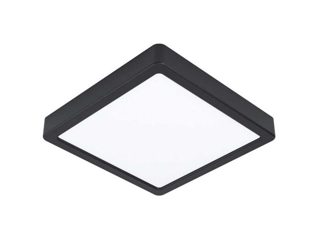 Foco Sobrepuesto Eglo Fueva-Z Negro 16,5W 900109