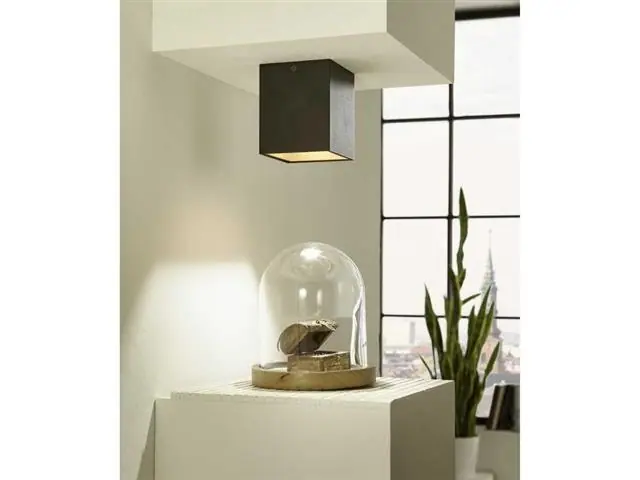Foco Sobrepuesto Eglo Polasso Plata Blanca 3,3W 94499
