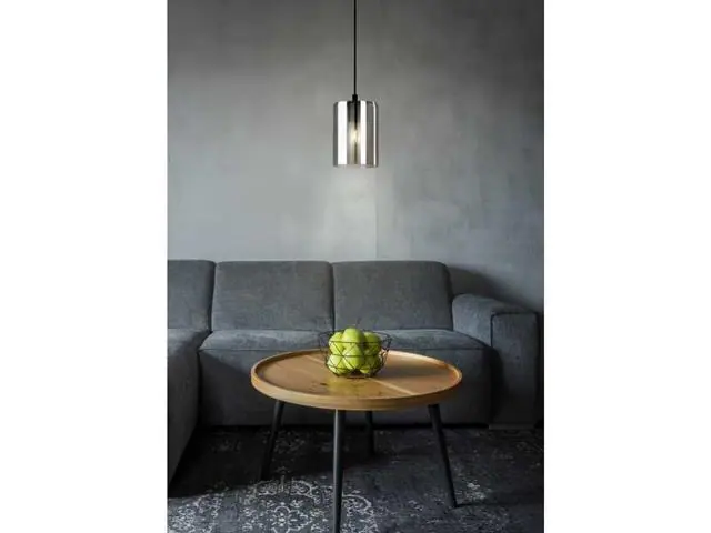 Lampara Colgante Eglo Cadaques Negro 1X40W 98585
