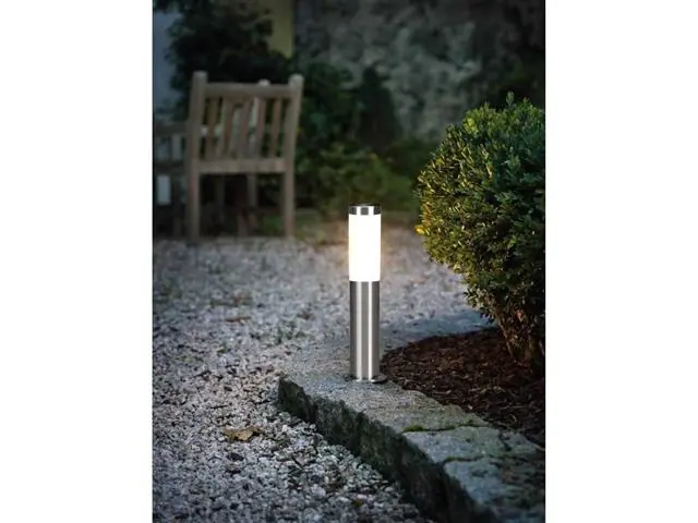 Lampara de Pie Eglo Helsinki Acero Inoxidable 1X12W 81751
