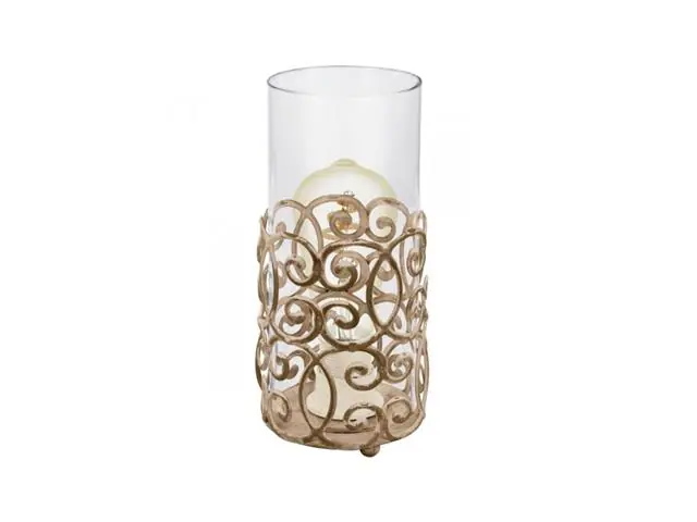 Lampara de Sobremesa Eglo Cardigan Pátina Café 1X60W