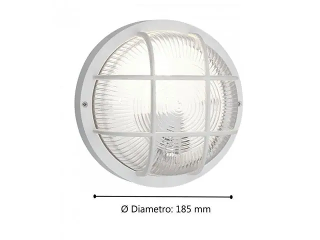 Lampara de Techo Eglo Anola Blanco 1X40W